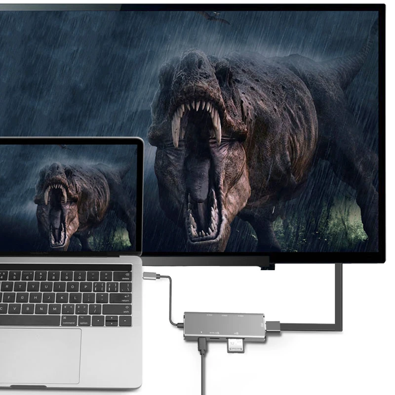 Концентратор USB Type C HDMI адаптер с режимом Dex для S8 S9 Note 8 huawei mate 10 P20 Macbook Pro USB 3,0 концентратор SD считыватель слот