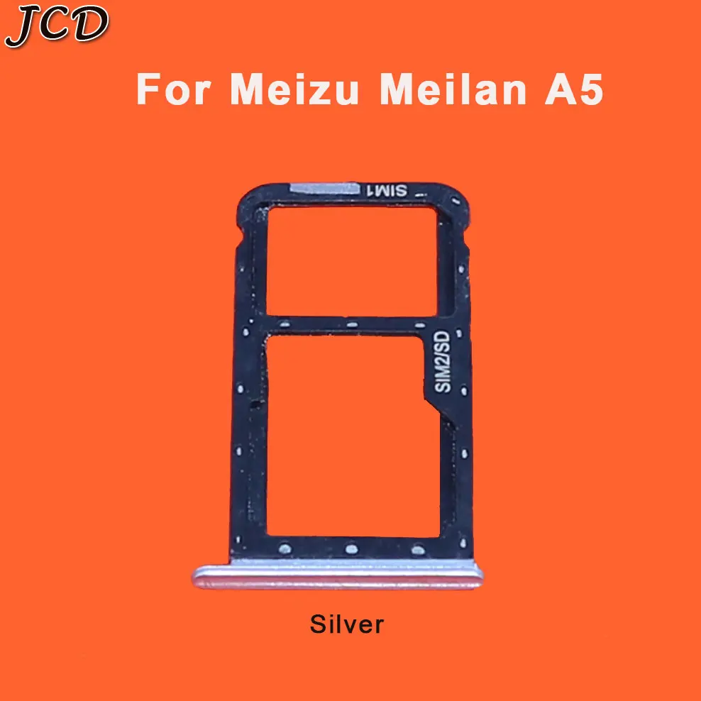 JCD Sim держатель для карт лоток Слот для карт для Meizu Meilan A5 M5C M710H Мобильная sim-карта адаптеры карт