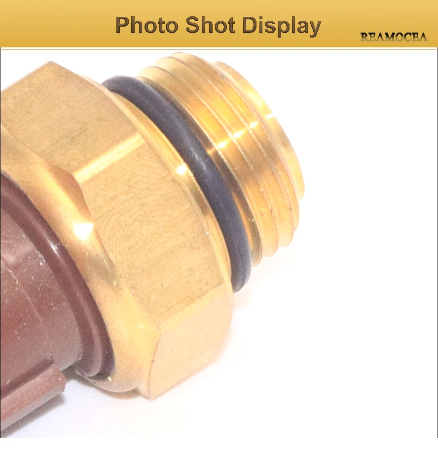 Reamocea 37760P00003 37760-P00-003 Front Engine Radiator Coolant Fan Sensor Temperature Switch Fit for Honda Accord CR-V Acura (8)