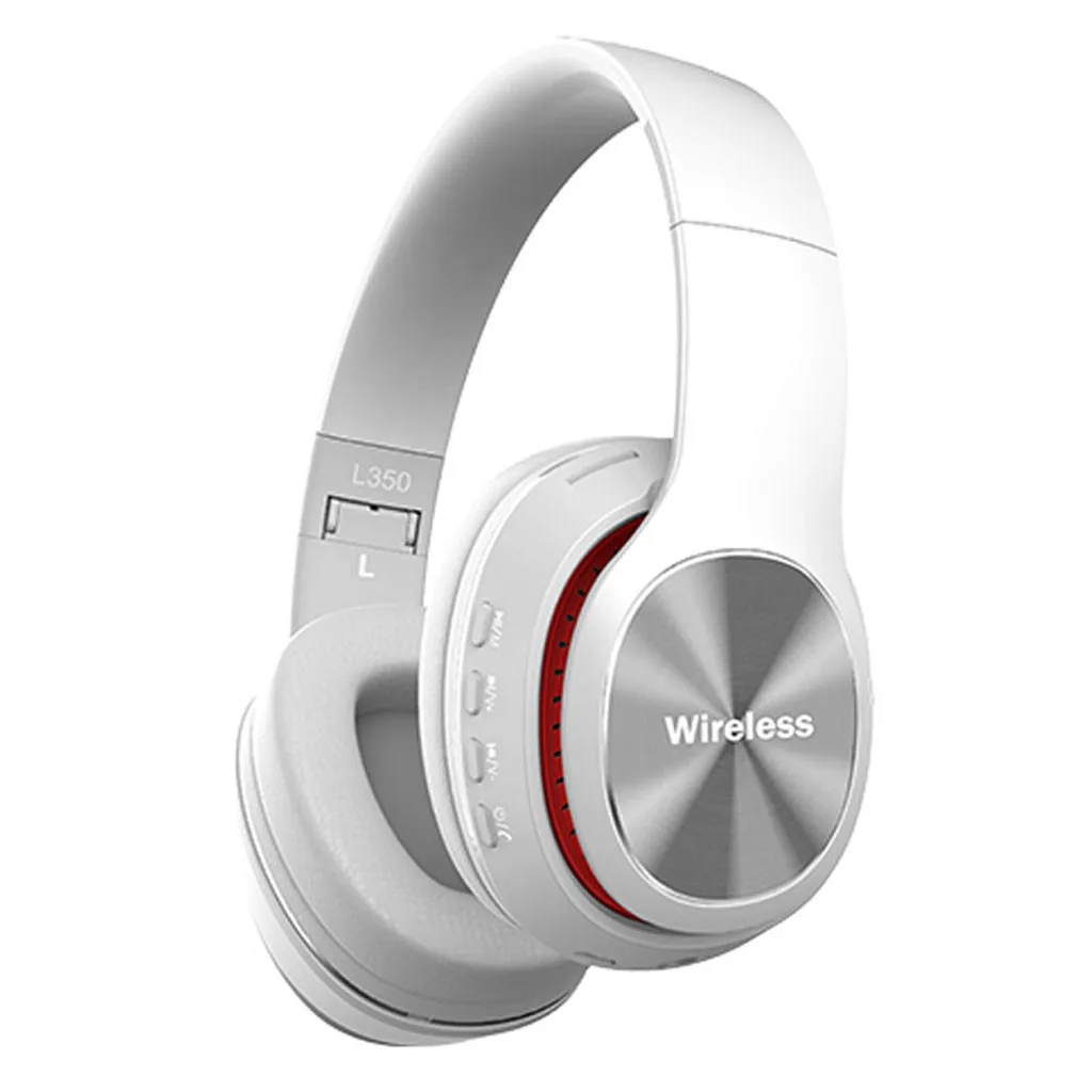 WH CARPRIE портативные беспроводные наушники Bluetooth стерео Складная гарнитура аудио Mp3 регулируемые наушники с микрофоном для музыки - Цвет: WH