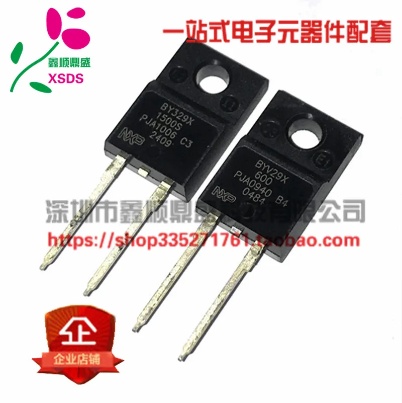 5 шт./лот BY329X-1500S 6A 1500V TO-220F