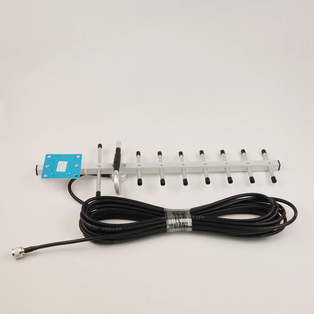 ZQTMAX yagi антенна для gsm Мобильный усилитель сигнала cdma повторитель,(824-960 МГц) частота с кабелем