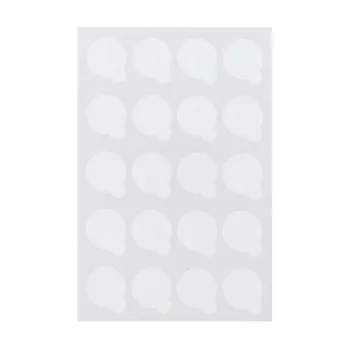 

2.5/5cm Disposable Eyelash Glue Holder Pallet Paper Eyelash Extension Glue Pads Stand On Eyelash Jade Stone Makeup Tool New