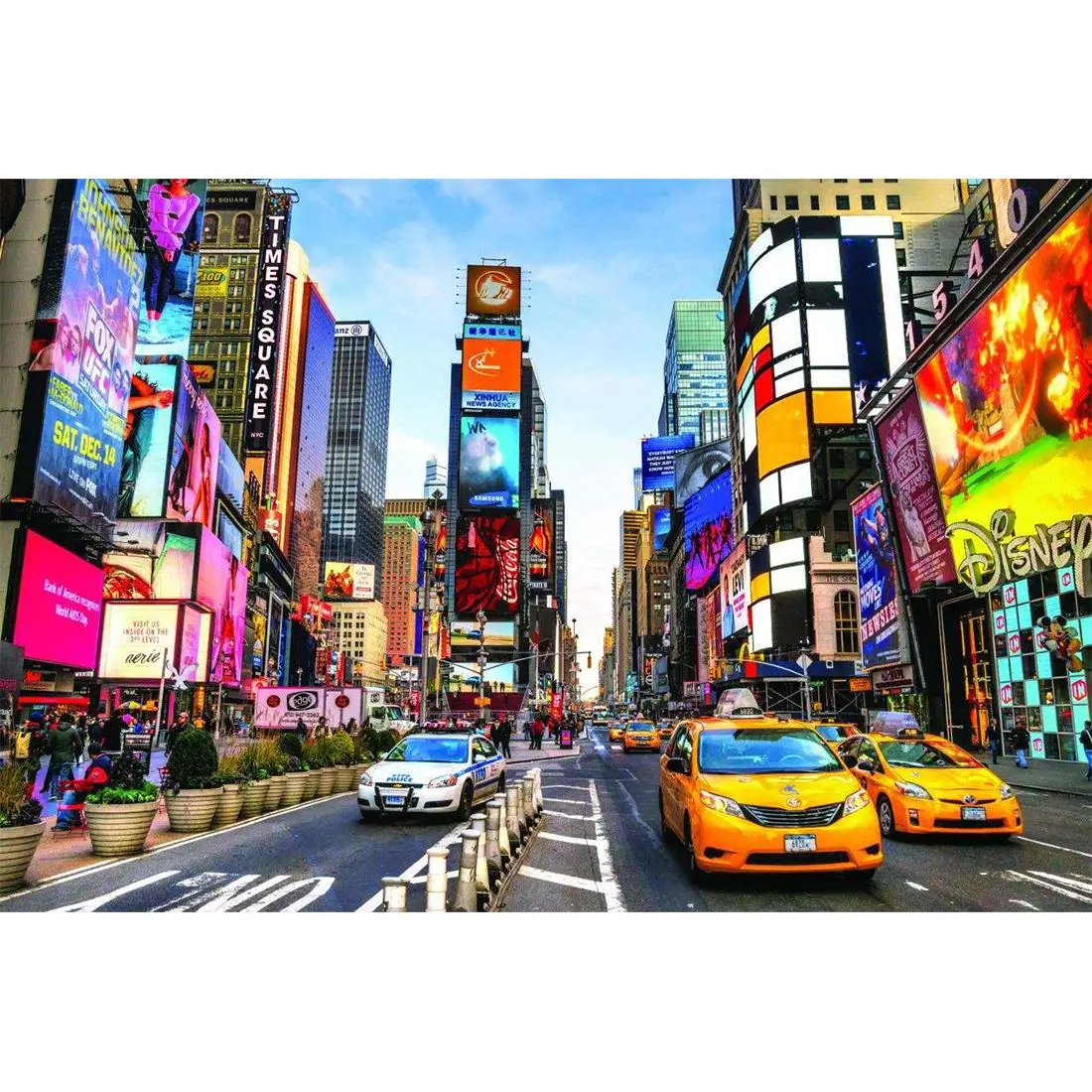 

1000Pcs Adults General Jigsaw Puzzle Beautiful Pattern Jigsaw - Times Square
