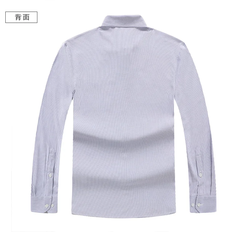 Плюс 8XL 6XL 2019 мужские полосатые рубашки с длинными рукавами мужские рубашки весенне-осенние Camisa Masculina мужские Топы повседневные мужские
