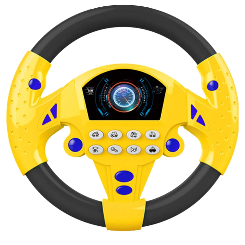 

BESTCopilot Simulated Steering Wheel Toy Children's Sounding Toy Small Steering Wheel
