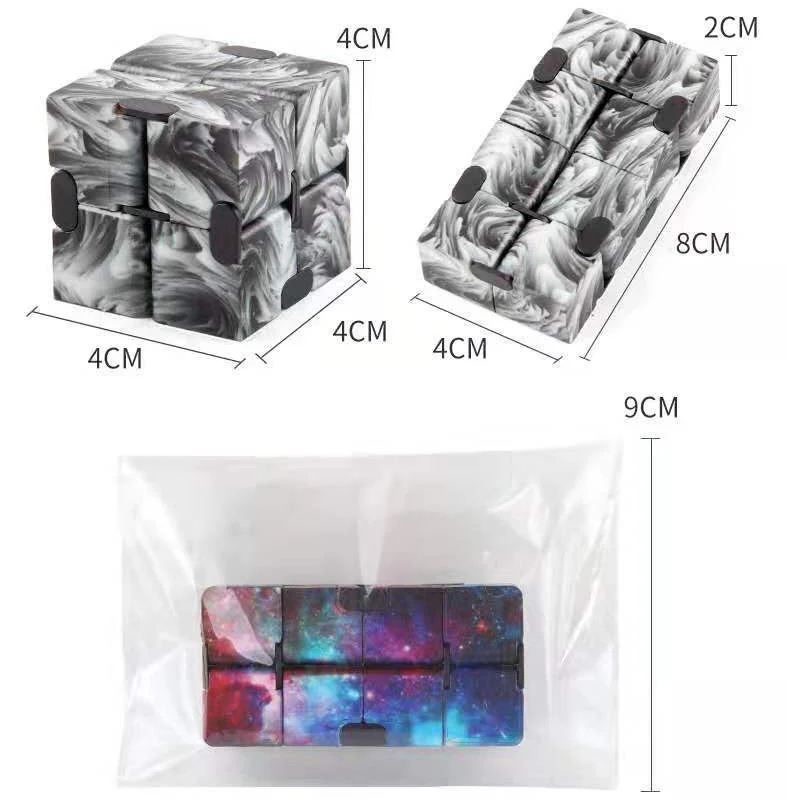Galaxy Infinity Cube Figet Anti Stress Toys Kids Autism ADHD Anxiety Therapy Cubo Infinito Antiestres Adults Niño 6 Galaxy Infinity Cube Figet Anti Stress Toys Kids Autism ADHD Anxiety Therapy Cubo Infinito Antiestres Adults Niño 6