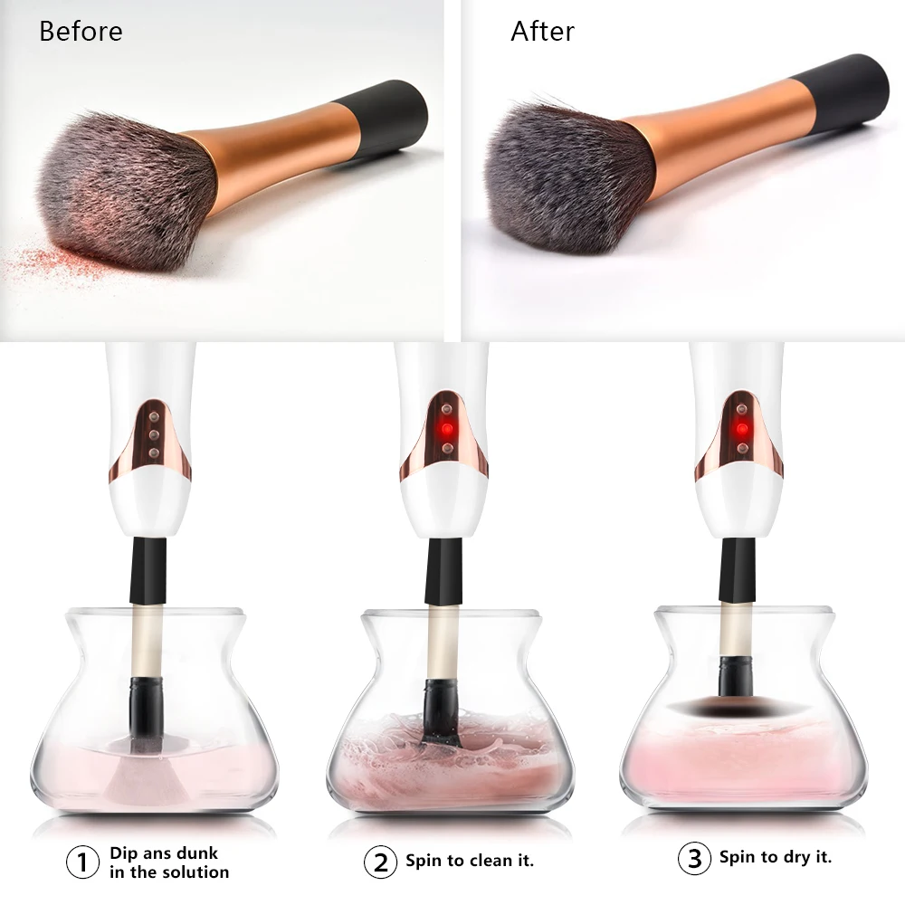 Зарядное устройство USB губка для удаления макияжа удобный силикон Make up щётки промывка моющее средство автоматическая машина для уборки