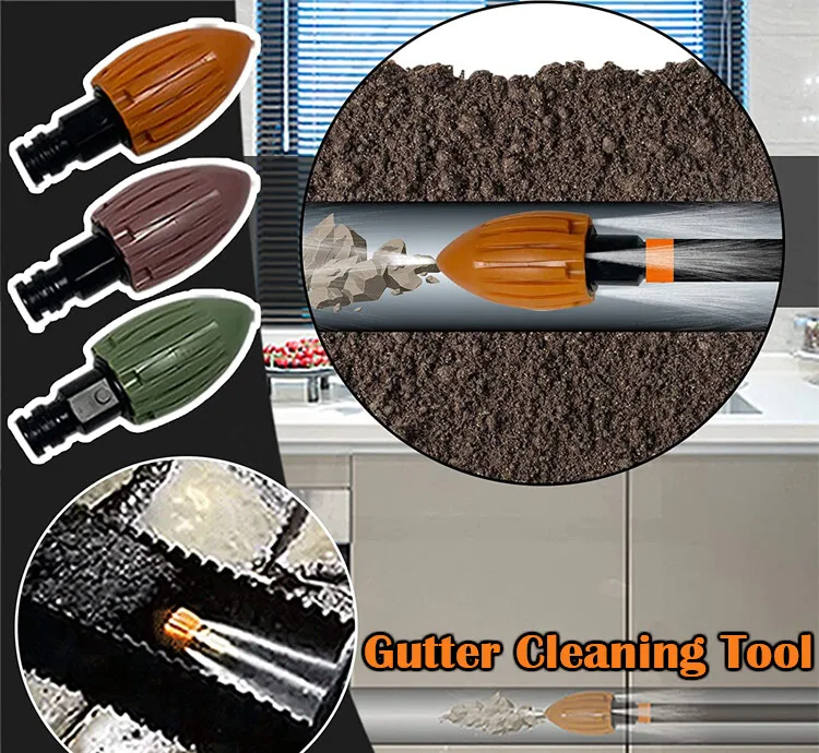 Outdoor Gutter Pipe Cleaning Flusher