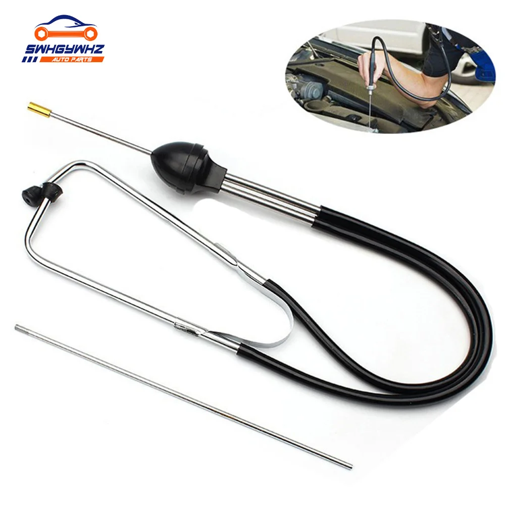 

Car Stethoscope Auto Mechanics Engine Cylinder Stethoscope Hearing Tool Auto Engine Tester Diagnostic Tool Universal Car Styling