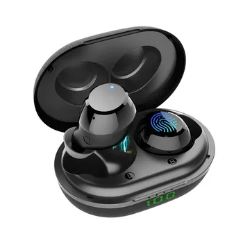 

Bluetooth 5.0 IPX7 Waterproof Touch Screen TWS HIFI Deep Bass Light Indicator Automatic Pairing Stereo Sound Wireless Earbuds