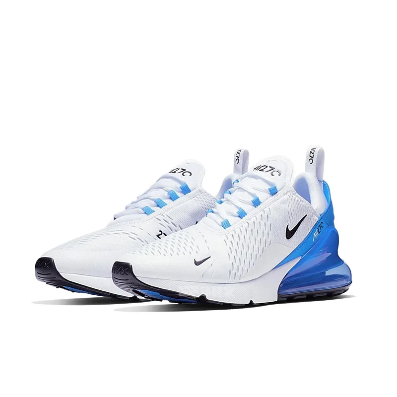 1O0% riginal спортивные мужские кроссовки Nike Air Max 270 дышащие удобные АМОРТИЗИРУЮЩИЕ НЕСКОЛЬЗЯЩИЕ прочные классические кроссовки для бега