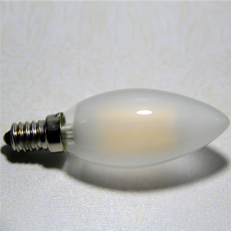 E27 E14 типа «Свеча»), 2 Вт, 4 Вт, 6 Вт 8 Вт светодиодный лампы G45 ST64 A60 T45 хвост Свеча светильник в стиле ретро Светодиодная лампа накаливания Эдисона из матового стекла теплый белый 220v