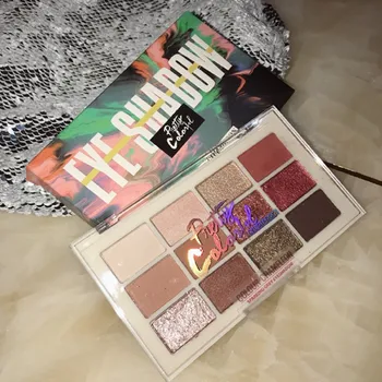 

CN(Origin) Easy to Wear Waterproof Shimmer Eyeshadow Pallete Makeup Pallete Color-changing Diamond Pearl Eye Shadow eye glitter