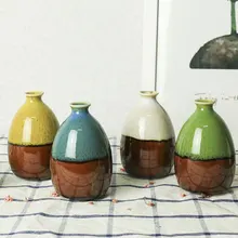 Керамический цветочный горшок, ваза, креативный тонкий праздничный подарок, офисный стол, фарфоровый домашний стол, украшение, креативная мини-ваза