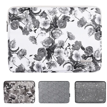 

Laptop Bag 11.6 13.3 14 15.6 inch PU Leather Notebook Bag Cover For Macbook Air Pro 13 15 Dell Acer Asus HP Laptop Sleeve Case