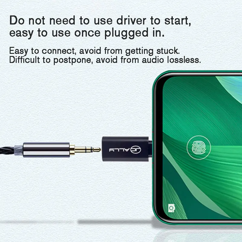 JCALLY JA04 Adapter ALC5686 HiFi Decoding Global DAC Chip For Google H