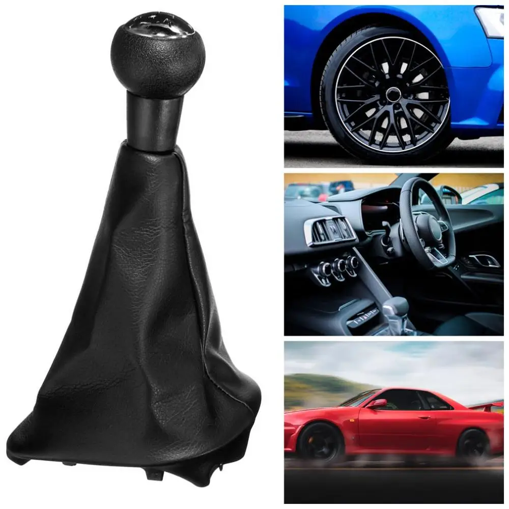5 скоростей, ручка переключения передач, кожаный чехол Gaitor Gaiter для PEUGEOT 207 307 CC 308