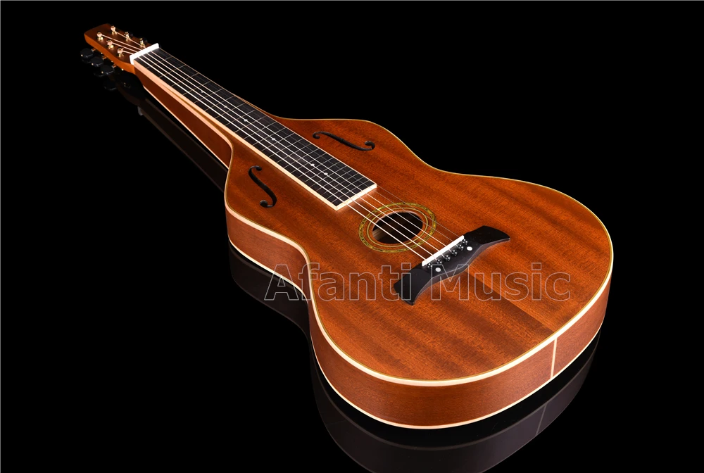 Все твердые Sapele Дерево Weissenborn Гавайская горка гитара Afanti музыки(HG-950S