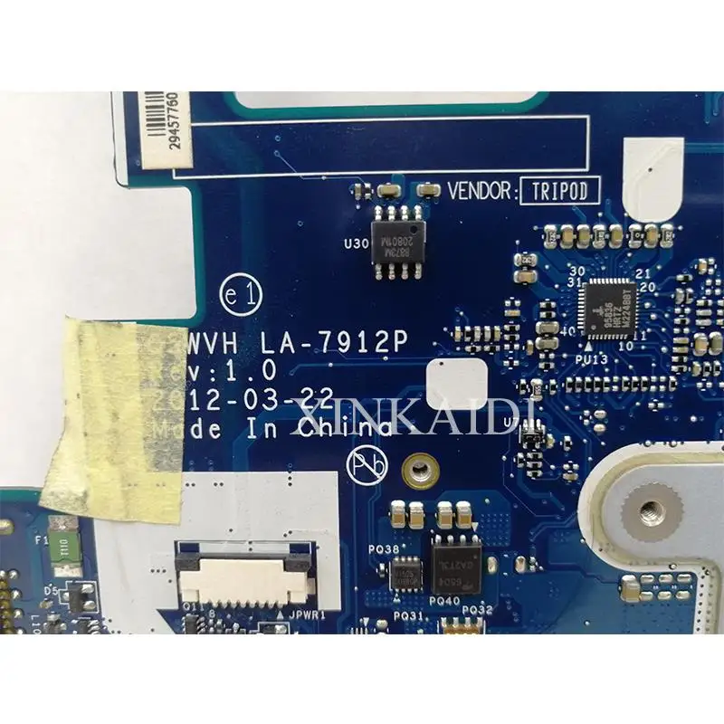 Для acer aspire V3-571G V3-571G Материнская плата ноутбука NBY1711001 NB. Y1711.001 Q5WVH LA-7912P HM77 DDR3 GT620M 1 Гб