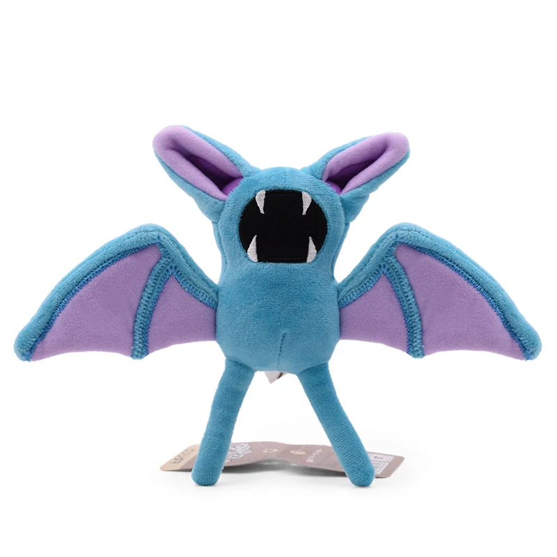 17cm Zubat TAKARA TOMY покемон куклы плюшевые Япония Аниме Zubat Мягкие плюшевые мультфильм Рождество для детей PKM игрушка - Цвет: 17cm Zubat