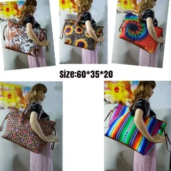 

bags for women 2020 New big bag sun flower sunflower color stripe leopard tie-dye bag purses and handbags bolsa feminina