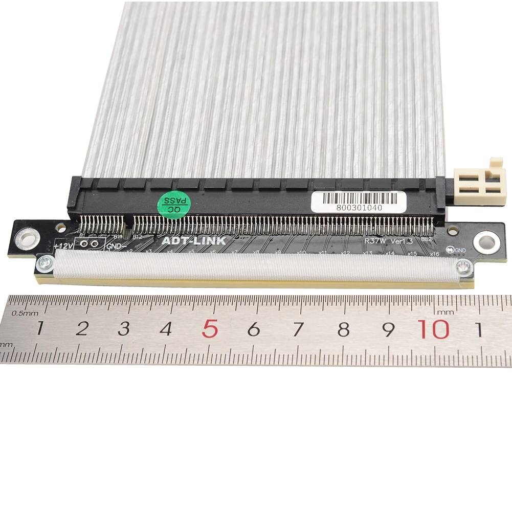 High-Speed Flexible PCIE 4.0/3.0 X16 Riser Cable - 180 Degree GPU Extension for RTX 4090, 4080, 4070, RX 7900 XT Description Image.This Product Can Be Found With The Tag Names Computer Cables Connecting, Computer Peripherals, PC Hardware Cables Adapters, Pcie riser cable