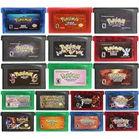

32 Bit Video Game Cartridge Console Card Poke Series Adventures Red Chapter English Language US Version For Nintendo GBA