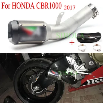 

Slip On For HHONDA CBR1000 2017 Year Middle Link Pipe Motorcycle AAR Exhaust Muffler Stainless Steel Full Systems Oneness