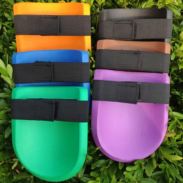 1 Pár 19*15 Cm Állítható Kertészeti Eva Hab Professzionális Térdpárnák Vízálló Puha Habpárna Hevederekkel - Image 5