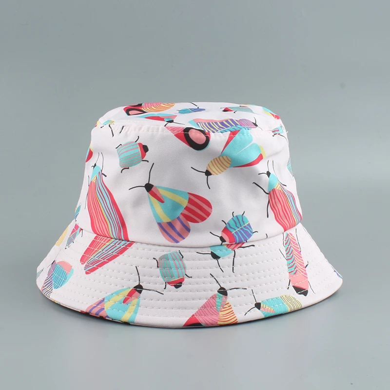 Panama Bucket Hat Men Women Summer 