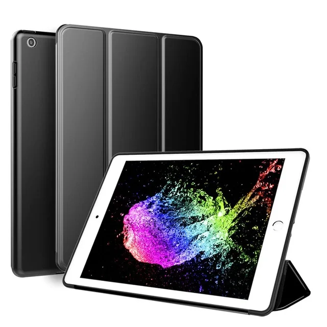 Тонкий умный чехол для iPad 10,2 мягкая задняя крышка из ТПУ для Apple iPad 7 7-го поколения A2200 A2198 A2232 чехол для планшета+ пленка+ ручка