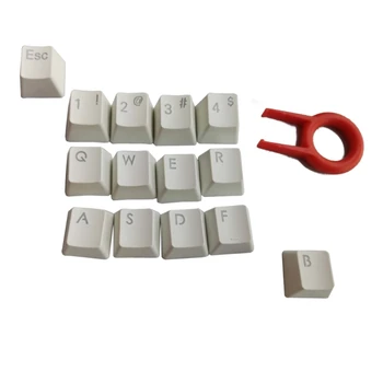 

14 Keys Keycaps PBT Backlit Keycaps With Keycaps Puller For Cherry MX Switches