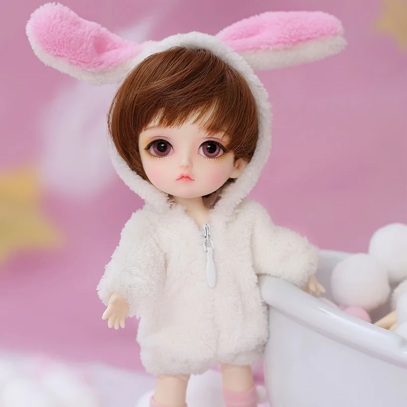 BJD куклы 1/8 ShugoFairy Nita Genny Daisy Rerun Ollien душевный шар шарнирная кукла сюрприз комплект - Цвет: LatiPero FullsetA