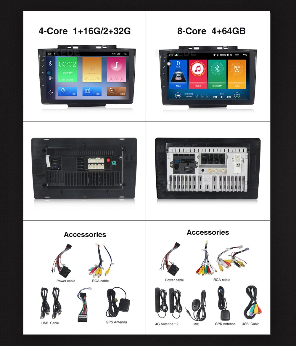 Sale MEKEDE Android 9.0 Car DVD Multimedia Player For new Great wall Haval Hover H3 H5 2013 Car  Raido Video Audio Player WIFI 4G BT 0