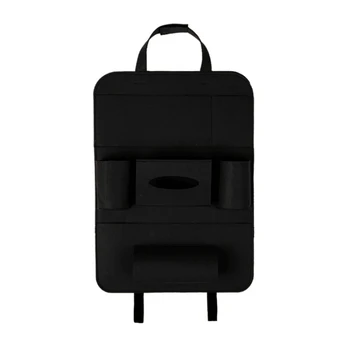 

Travel Auto Protector Backseat Hanging Tablet Car Storage Bag Accessory Multi Pocket Tissue Box Organizer Styling Seat Back