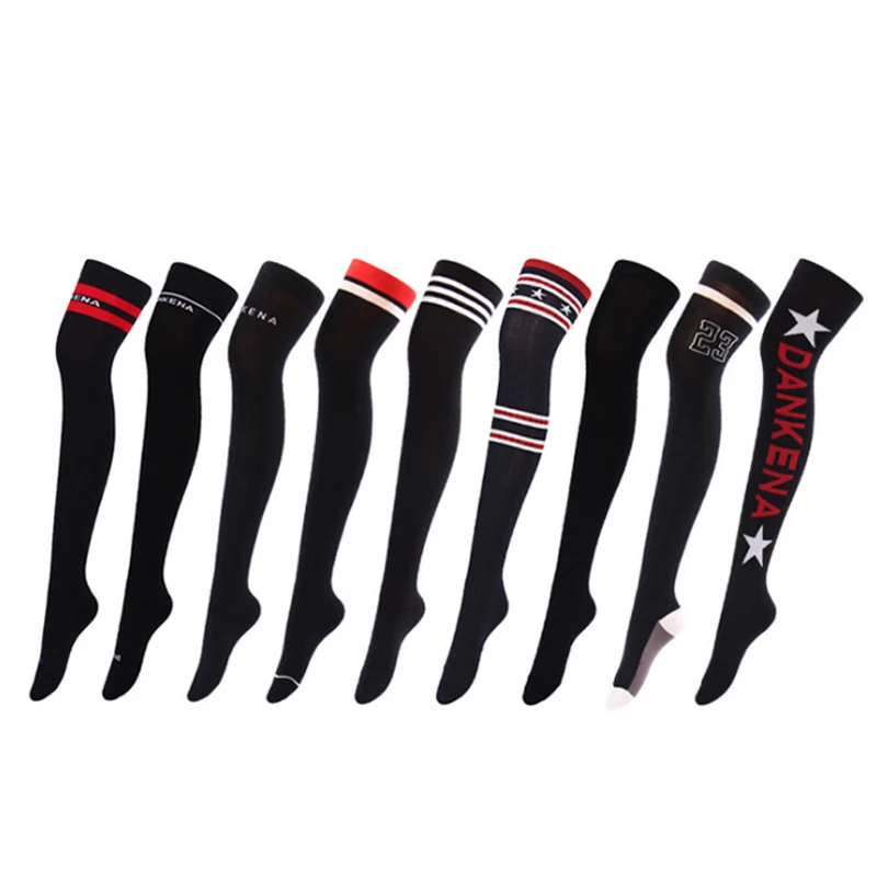 Женские длинные носки до колена толстые шерстяные вязаные чулки бедра пикантные