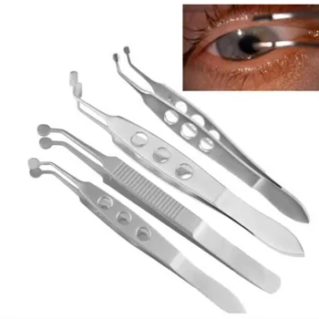 

Makeup Tools Ophthalmic Palpebral Gland Massage Tweezers Clamp Gland Flap Eyelid Surgery Tool Forceps Clip Fat Eye Apparatus