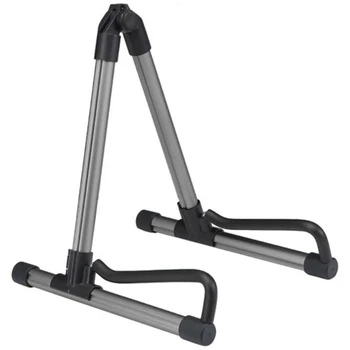 

Professional Electric Guitar Stand Universal Folding Electric Acoustic Bass Stand A-Frame Musical Rack Holder Guitar Accessories