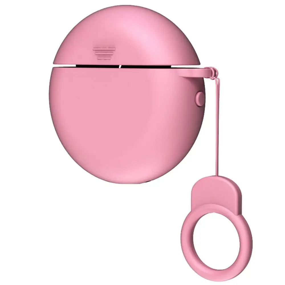 Силиконовый беспроводной Чехол для наушников с Bluetooth для huawei Freebuds 3, чехол для беспроводной зарядки, силиконовый защитный чехол# Y - Цвет: Pink