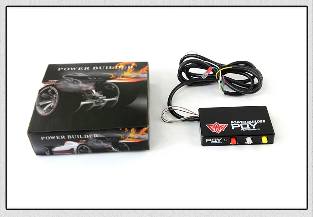 Power Builder Type B Rev Limiter Racing Exhaust Flame Thrower Kit Ignition Rev Limiter Launch Control Fire Controller PQY-QTS01