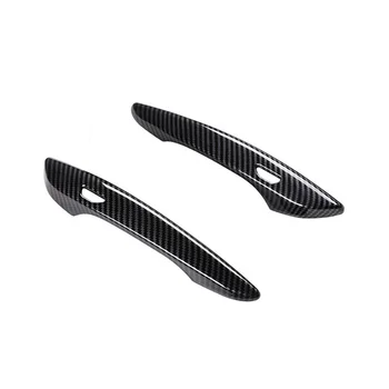 

ABS Carbon Fiber Door Handle Cover Anti-scratch Protection Device For Mazda MX-30 MX30 2020 2021 Appearance Accessories
