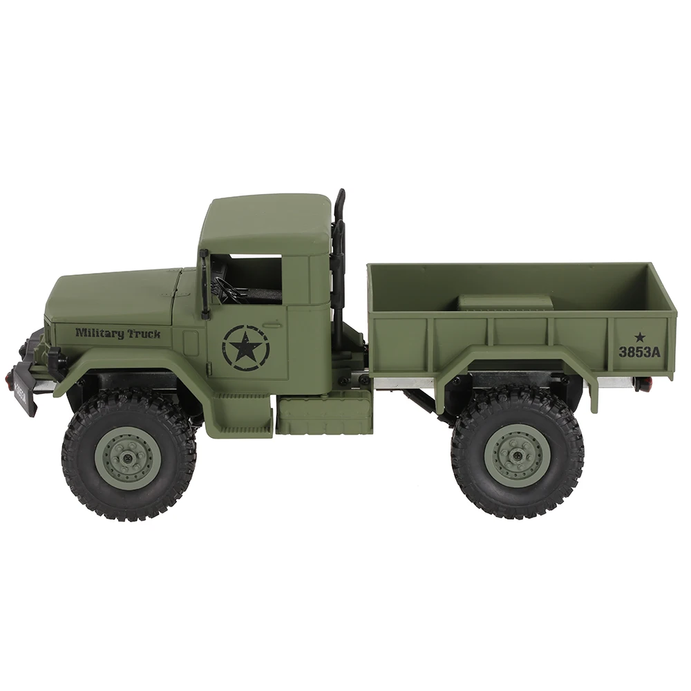 WPL B-1 1/16 Электрический Радиоуправляемый автомобиль Рок Гусеничный Радиоуправляемый гусеничный внедорожник с фарой 4WD пикап подарок для детей RTR