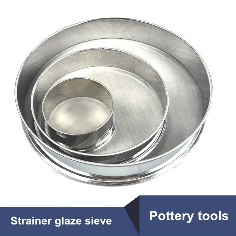 PotteryToolsGlazeFilterSievingScreenPigmentSlurrySieveMeshPigmentMudFilterfor