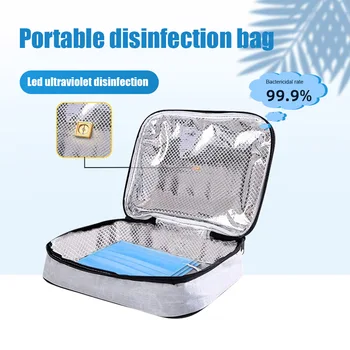 

New Portable UV Disinfection Bag Eliminator for Clothes Underwear Sock Ultraviolet Pack Hogard