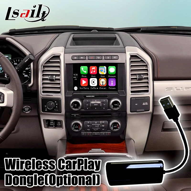 Lsailt Android 7,1 аудио мультимедиа видео интерфейс gps навигационная коробка для Ford F-250- автомобильный экран обновления