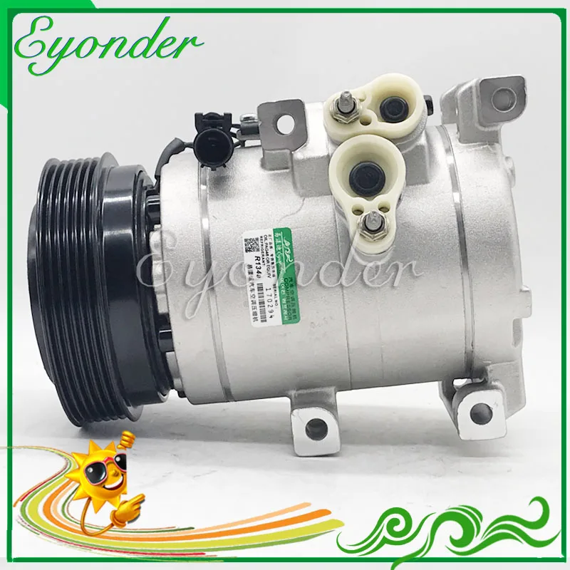 A/C AC компрессор охлаждения системы кондиционирования Pump RS18 для Hyundai SANTA FE SANTAFE II CM 2
