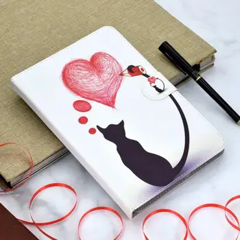 

Flip Stand Cover for Ipad Samsung Huawei Lenovo Xiaomi 10" Cartoon Children PU Leather Tablet Case for 10" Universal Funda+pen