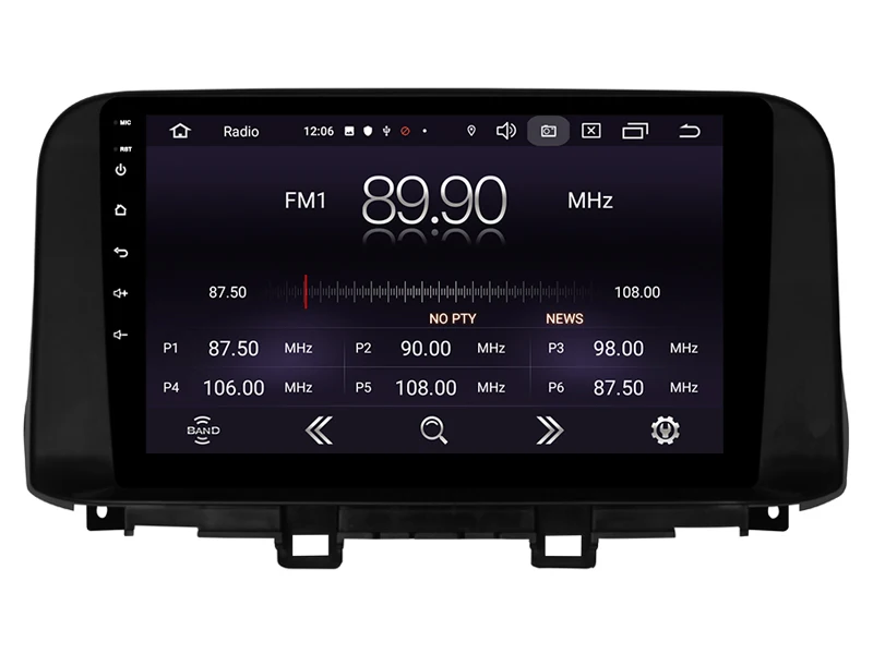 OTOJETA Android 9,0 2.5D экран автомобиля радио плеер для hyundai ENCINO AUX USB Мультимедиа вайфай Стерео gps Navi магнитофон