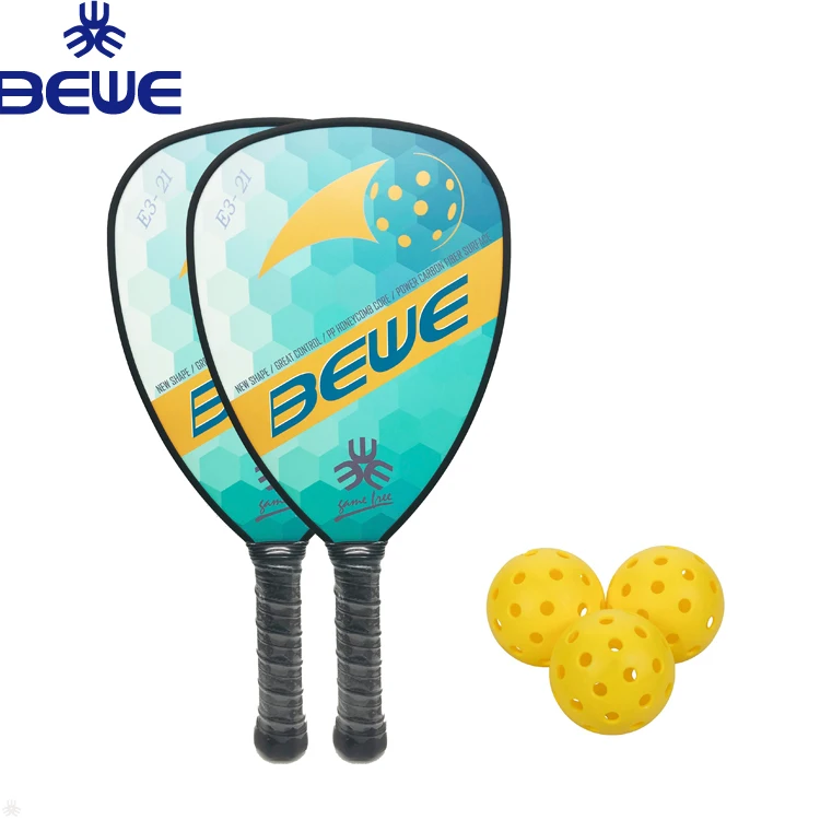 BEWE Лучшие продажи PE соты графитовый лицо Pickleball Весло